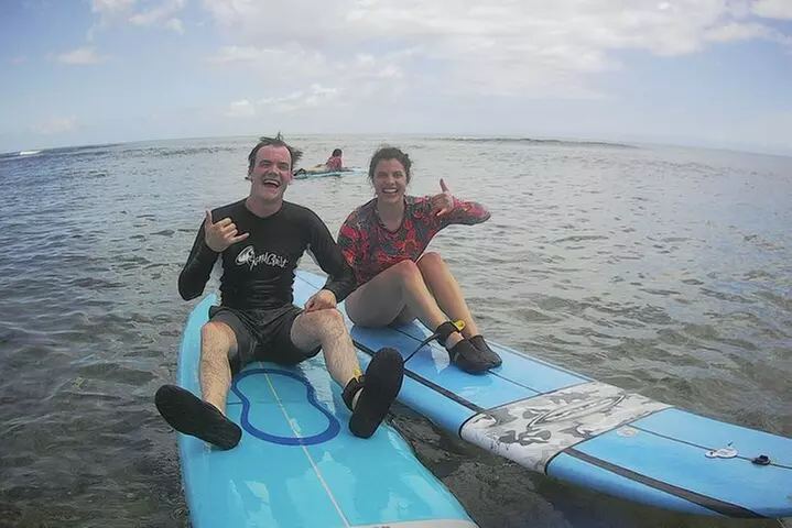 Private Surfing Lessons on the North Shore of Oahu
