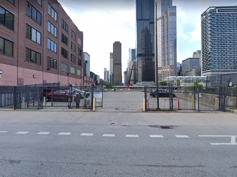 Parking at 358 W. Harrison St. Lot