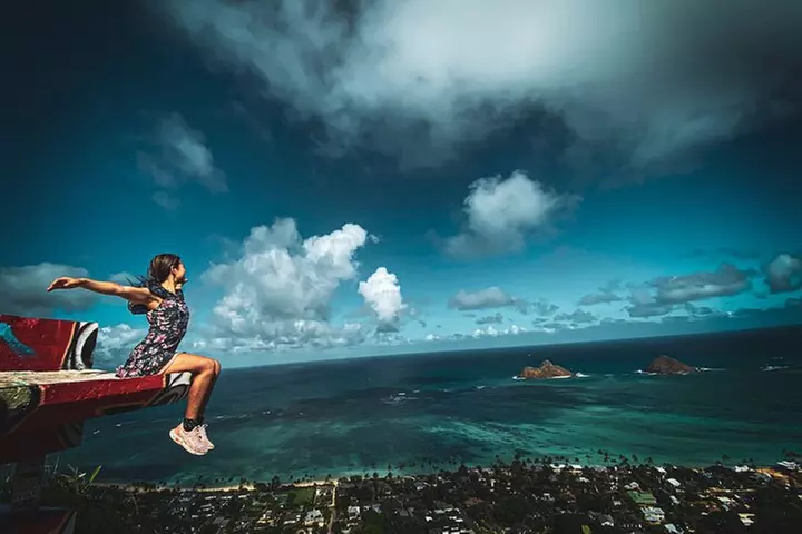 Waterfall Hike in Hawai'i Rainforest Trail