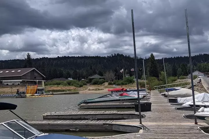 Guided Hiking Tour in Big Bear with Sunset Champagne toast on Priva...