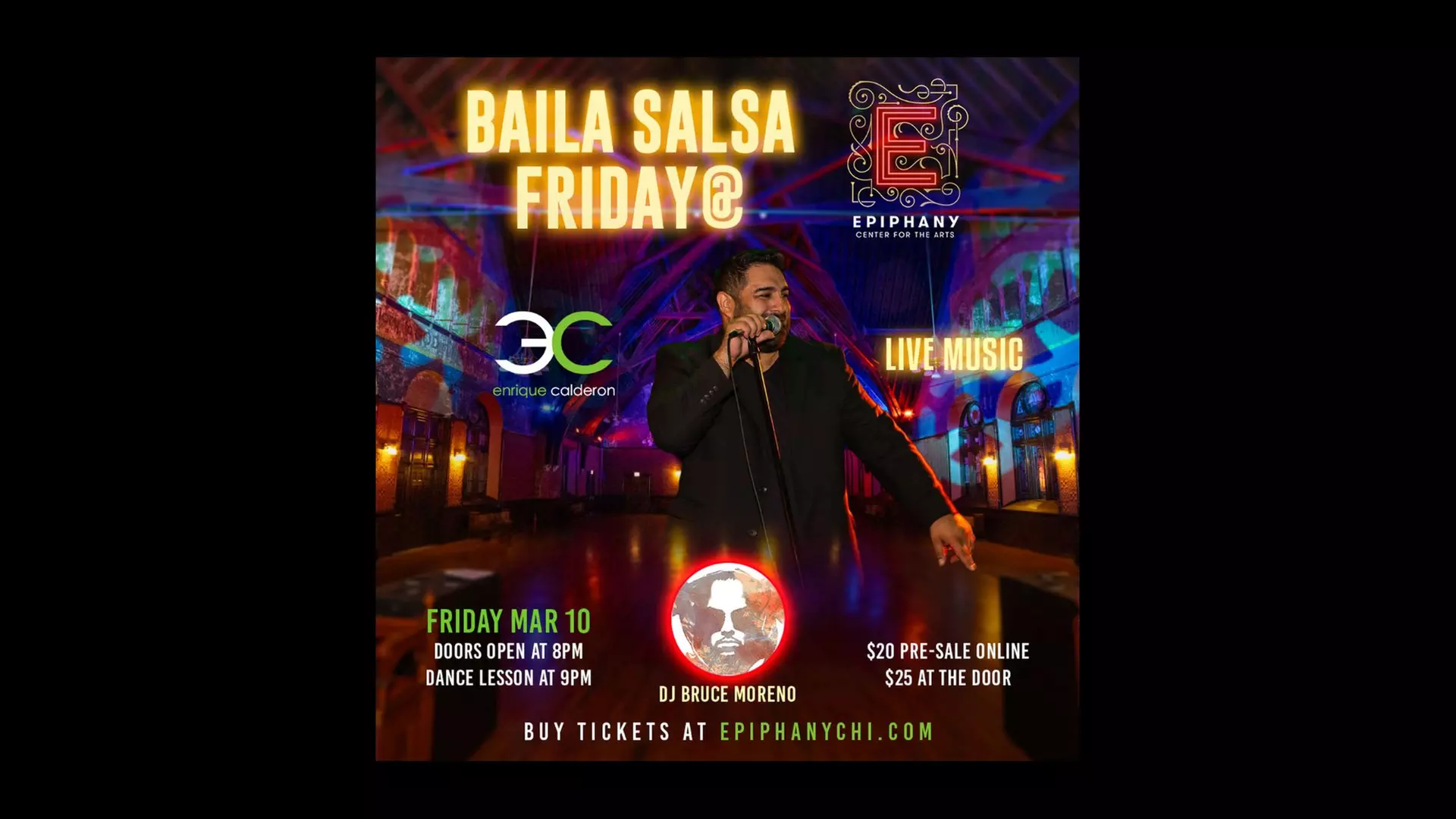 Baila Salsa Fridays - Friday, Apr 7, 2023 / 8:00pm - Primary Image