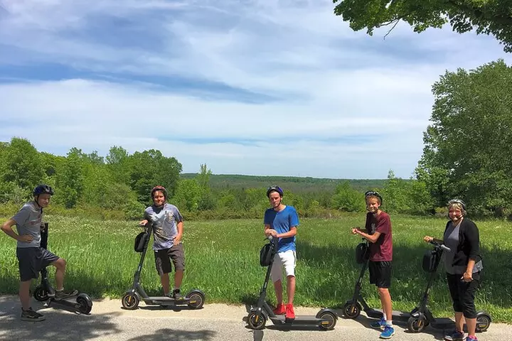 Fish Creek E-Scooter Guided Nature Glide w/ Private Tour Option