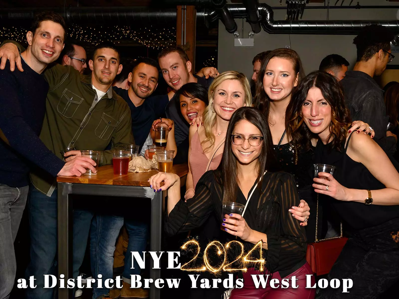 District Brew Yards - Brew Year's Eve - Sunday, Dec 31, 2023 / 8:00pm - Primary Image