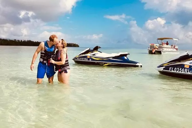 Crab Island 12 Passenger Pontoon Boat + Jet-Ski Combo - Primary Image