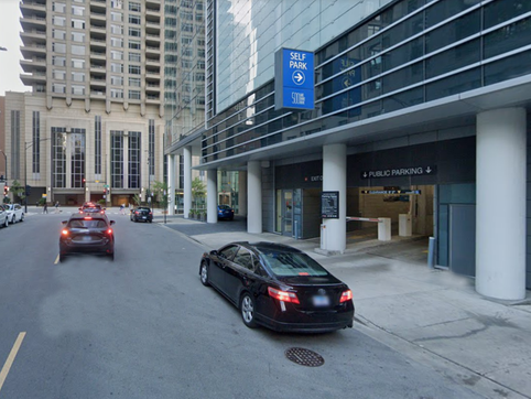 Parking Garage/Apartments. Downtown Chicago.  Downtown chicago, Garage  apartments, Parking garage