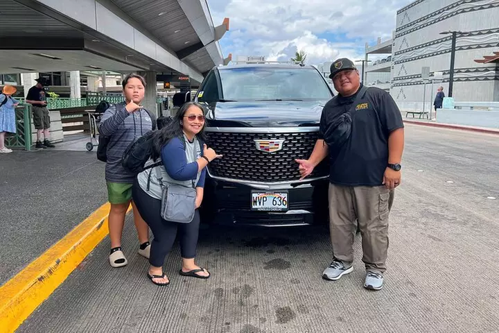 One-Way VIP Transfer: Honolulu Airport, Waikiki, Cruise Port