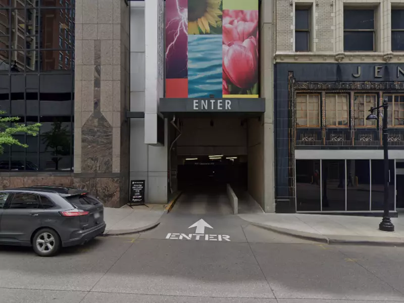 Parking at 1201 Walnut Garage