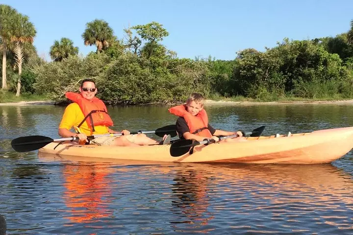 One Tandem Kayak Rental for 2 hours with Manatee & Dolphin sightings! - Primary Image