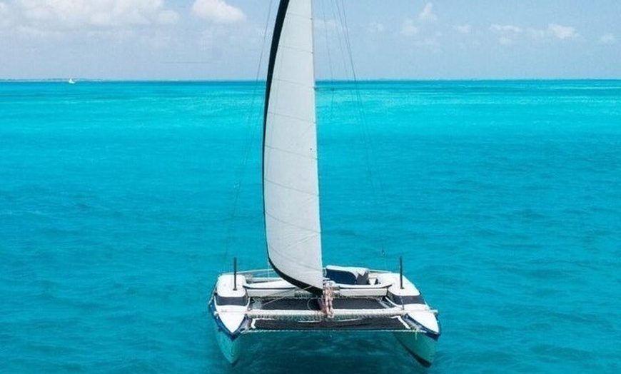 Image 12: Private Catamaran Experience from Cancun to Isla Mujeres!