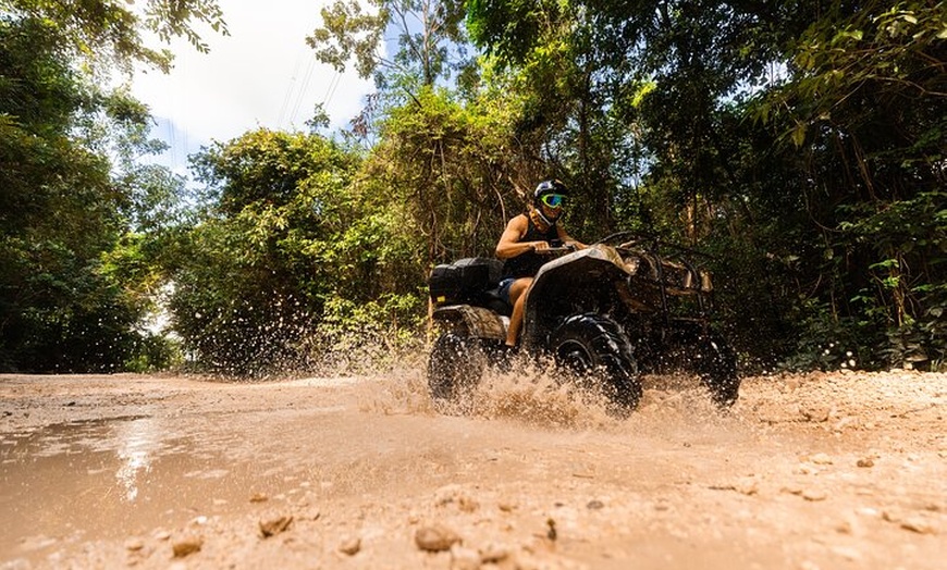 Image 17: ATV Adventure, Interactive Bridges, Ziplines, Cenote and Lunch