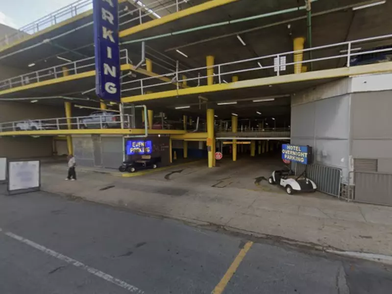Parking at Rampart Garage