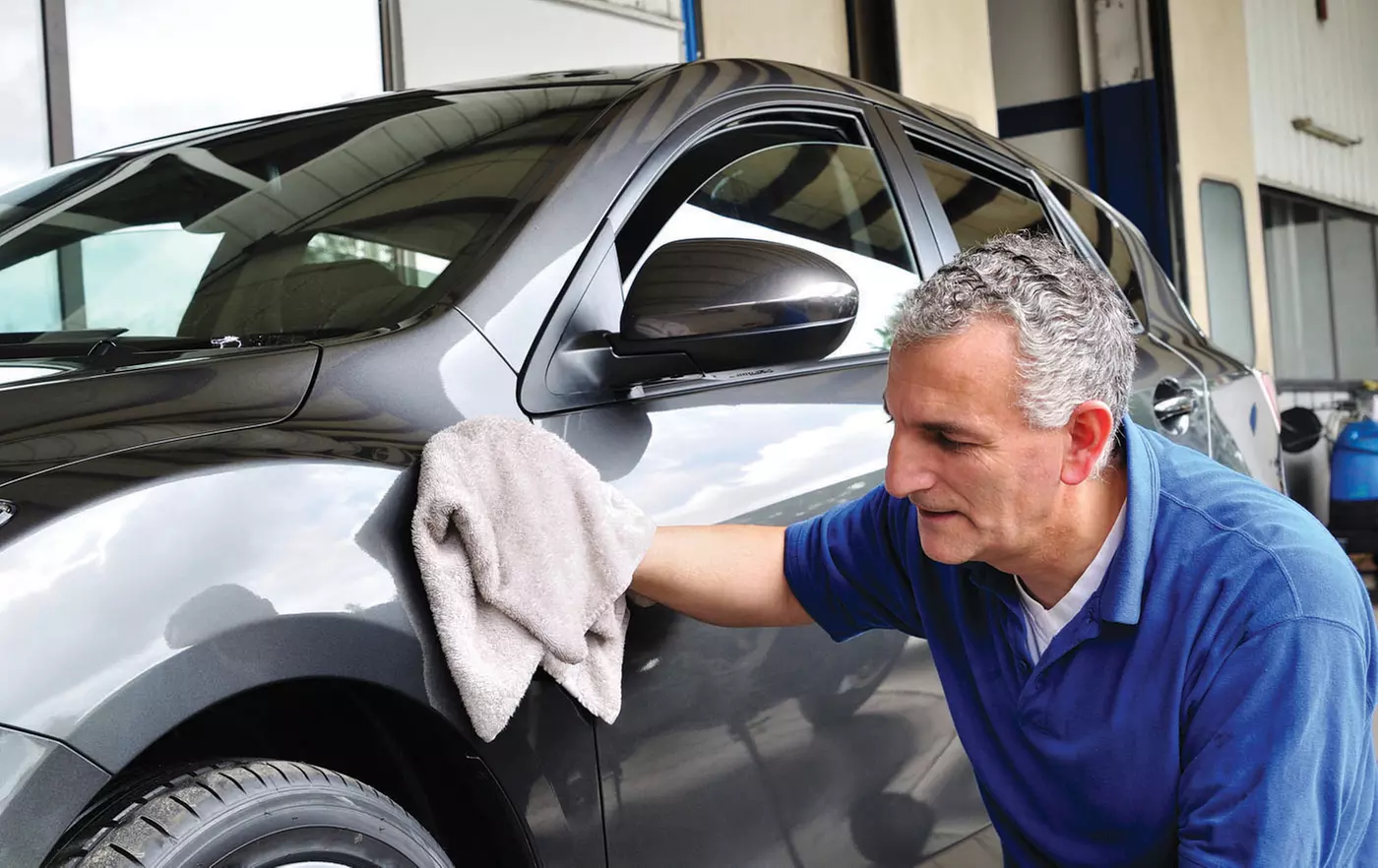 $99 For A Hand Wax Special - Includes Best Exterior Wash (hand dry, tire shine, bug removal & more) Plus Hand- Applied Carnauba Wax (Reg. $199) - Second Medium
