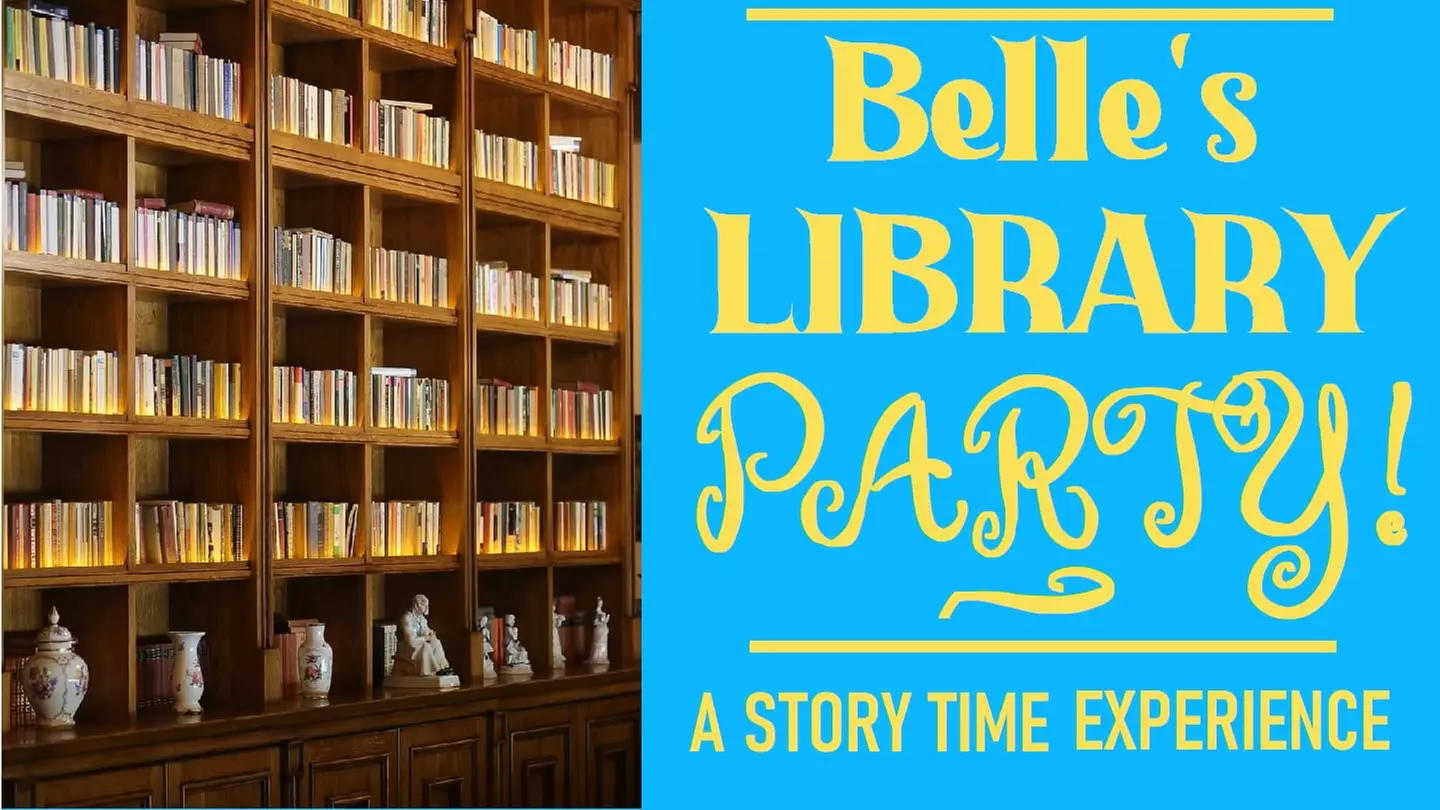 Belle's Library Party + Pictures with Belle & Beast - Primary Image