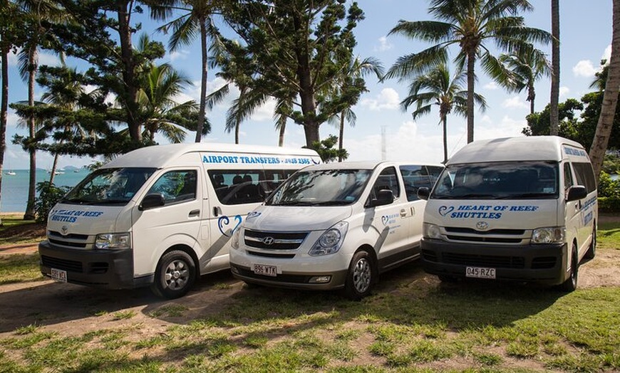 Image 2: Airport Transfers - Return (round fare) share shuttle service