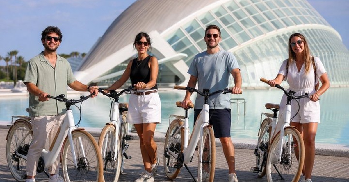 Tour de 3 horas en bicicleta eléctrica en Valencia