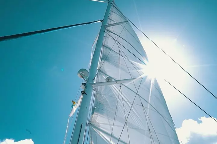 Paseo en velero al atardecer con avistamiento de delfines