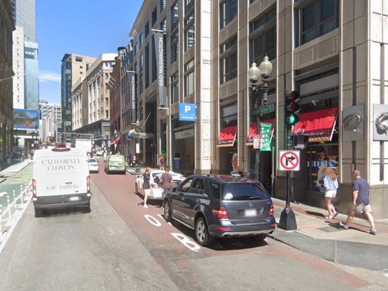 Parking at 660 Washington St. Garage