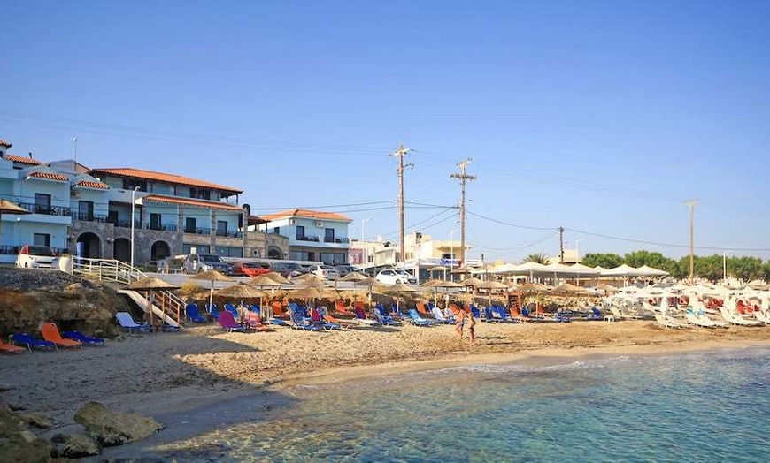 Image 74: ✈ KRETA | Kato Gouves - Diogenis Blue Palace Hotel 4* - Odkryty basen