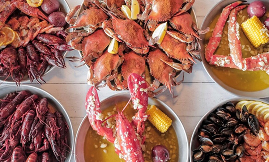 Hook & Reel Cajun Seafood & Bar - 5% Cash Back | Groupon