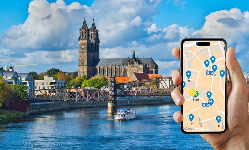 Image 1: Selbstgeführte Schnitzeljagd und Stadtrallye in Magdeburg