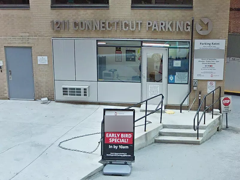 Parking at 1211 Connecticut Ave. NW Garage