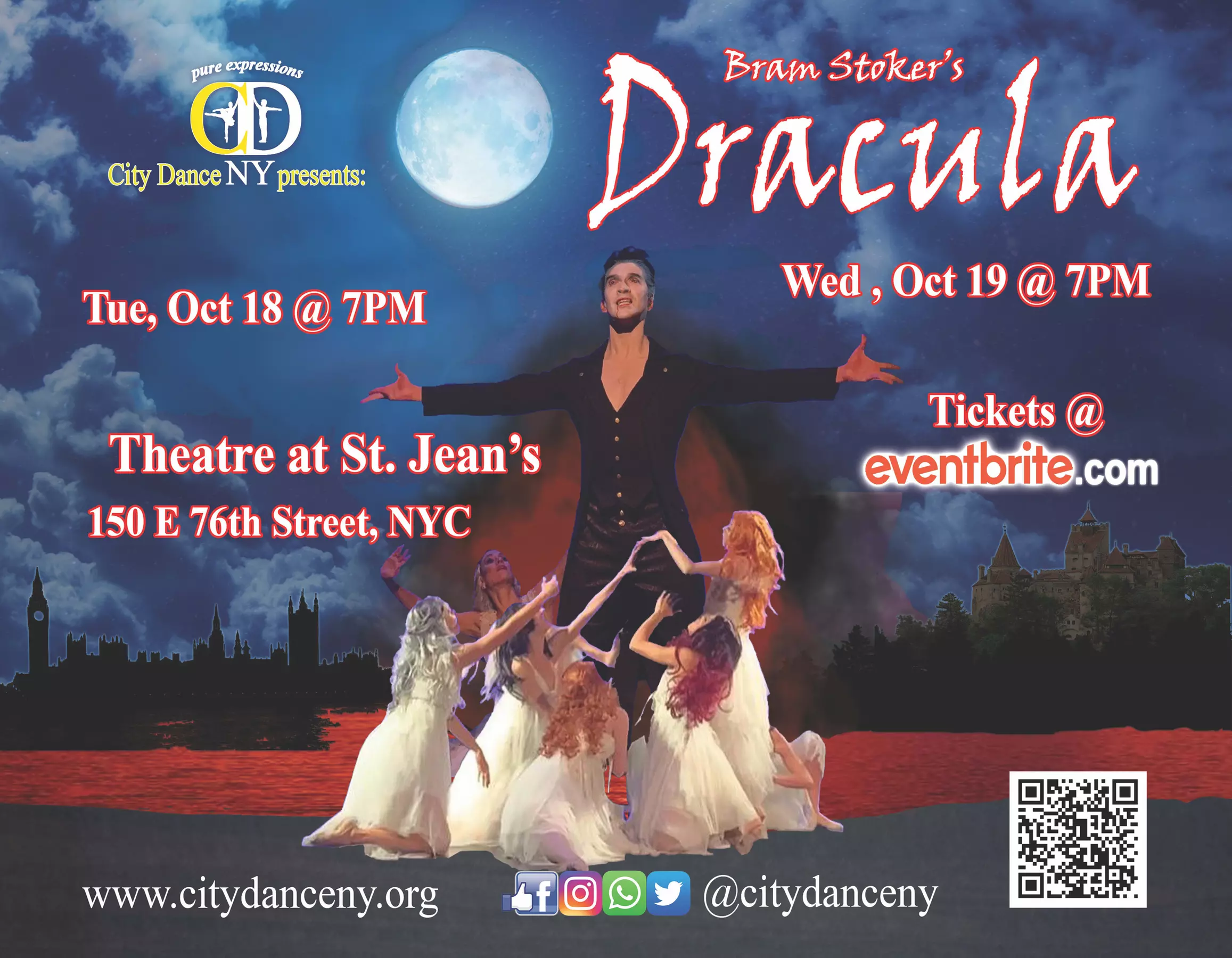 "Dracula" - Wednesday, Oct 19, 2022 / 7:00pm - Primary Image
