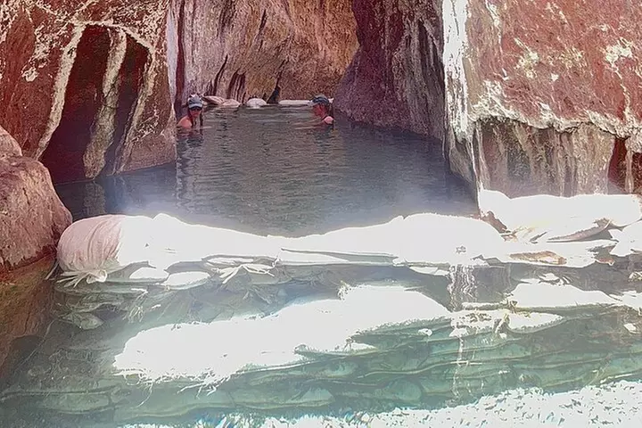 Hoover Dam Kayaking Trip, 6 Hot Springs, 6 Caves, 4 Waterfalls