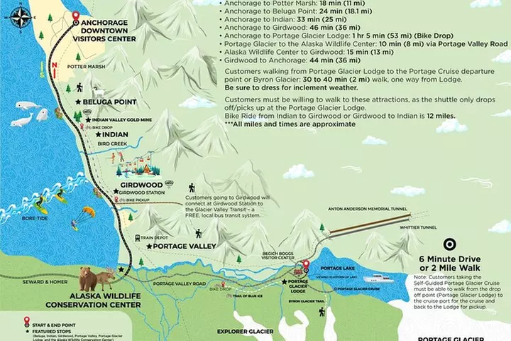 Anchorage City Tour w/ Taste of Wild Smoked Salmon & Reindeer Sausage