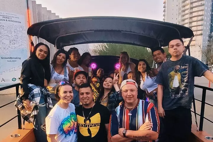 Roofless Party Bus Tour in Downtown Austin