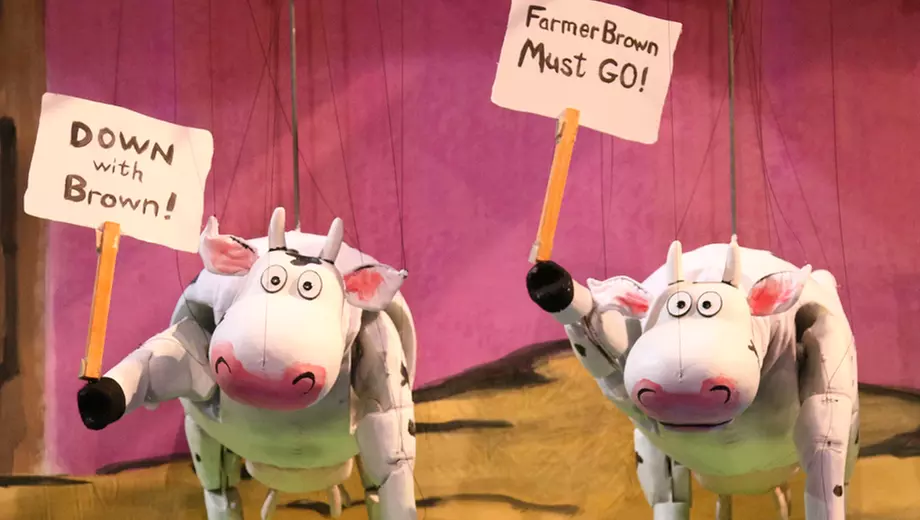 Click, Clack, Moo: Cows That Type at Center for Puppetry Arts - Primary Image