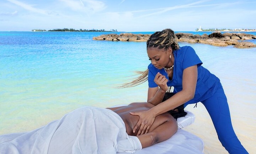 Image 7: Private Beachfront Massage in Nassau Bahamas with Transportation