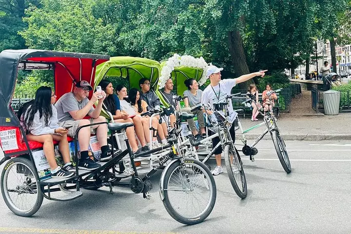 Central Park Film Spots Pedicab Tour