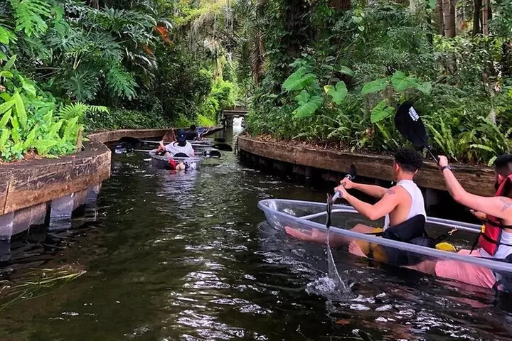 Winter Park Chain of Lakes Day Time Clear Kayak Paddle