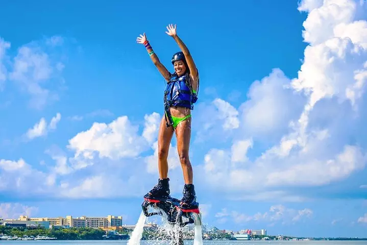 Extreme Flyboard activity in Cancun. Live the adrenaline with us! - Second Medium
