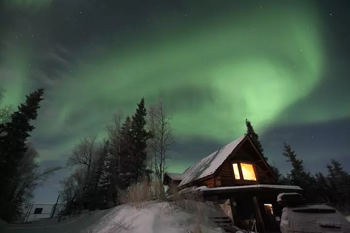 Aurora Viewing - Aurora Husky Lodge , Great view from top of the ridge