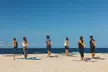 Beach Yoga with Silent Disco Headphones at Old Airport Beach - Second Medium