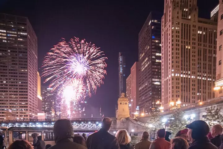 Chicago River Fireworks Cruise