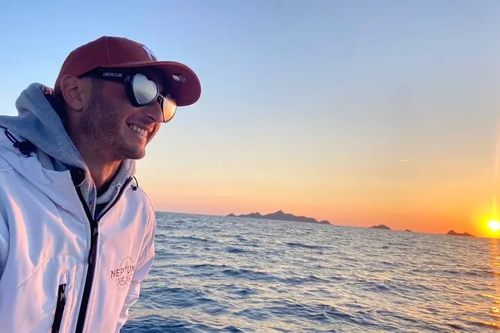 Croisière bateau au Coucher du Soleil avec Apéritif aux îles sangui...