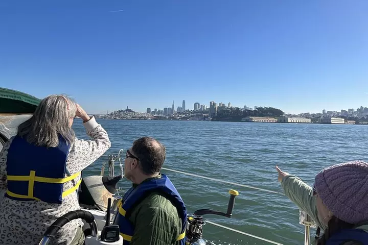2hr. INTERACTIVE Sailing Experience on San Francisco Bay