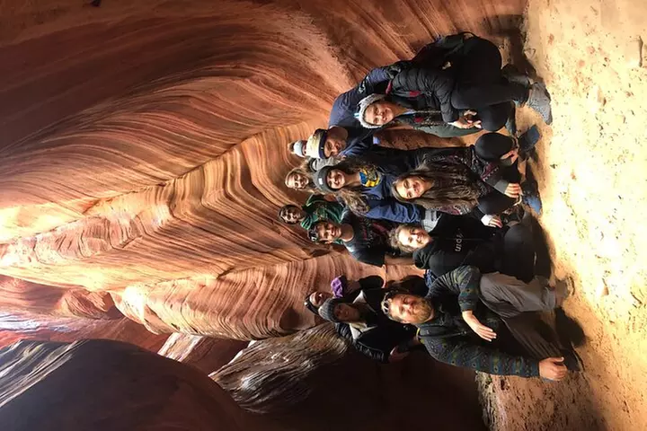 Peek-a-Boo Slot Canyon Guided Hike (Small Group)