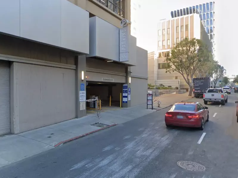 Parking at 55 Hawthorne St. Garage