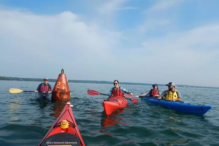Sea Kayak to an Island Tour in Casco Bay