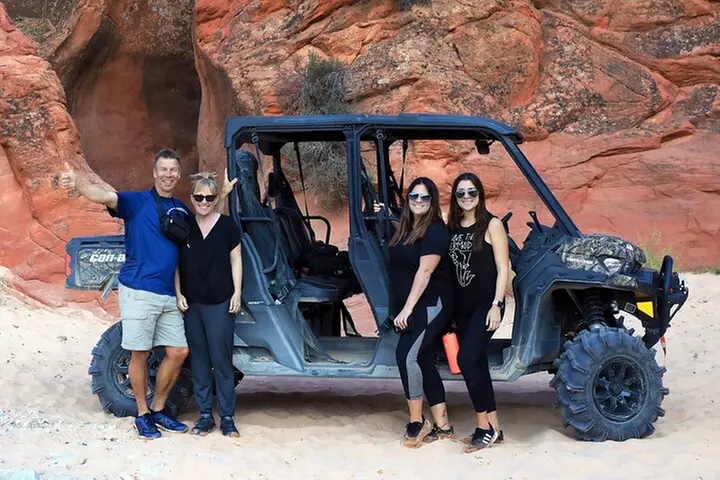 East Zion Crimson Canyon Hike & UTV Adventure