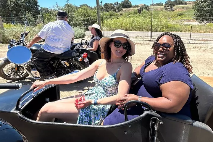 Vineyard Rides Paso Robles Sidecar Wine Adventure