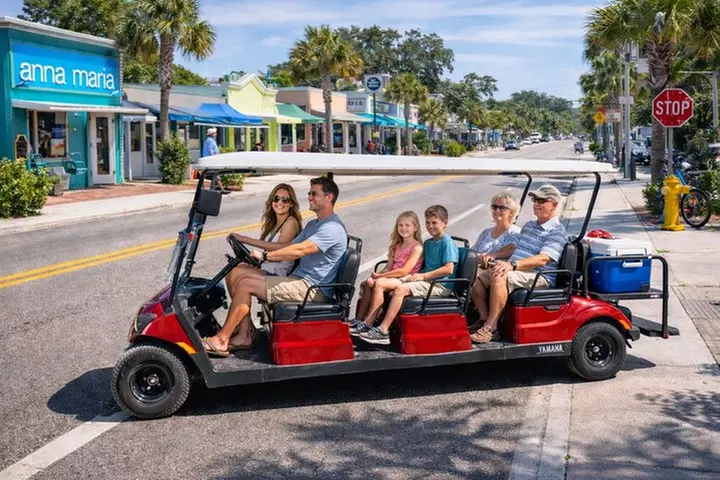 Eight Passenger Gas-Powered Cart Rental in St. Augustine