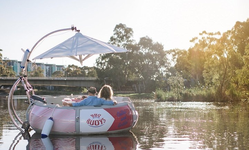 Image 1: Adelaide 2-hour BBQ Boat Hire for 2 People