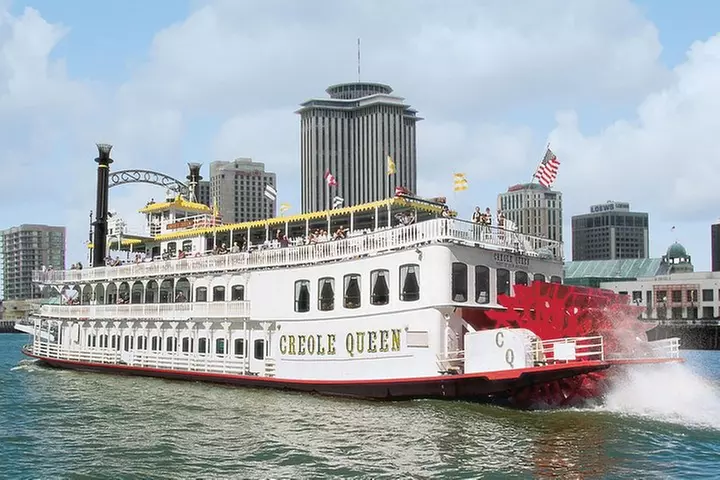 Paddlewheeler Creole Queen Historic Mississippi River Cruise - Primary Image
