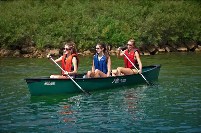 Three Person 2-Day Trip with Canoe Along The Blue River in Indiana - Primary Image