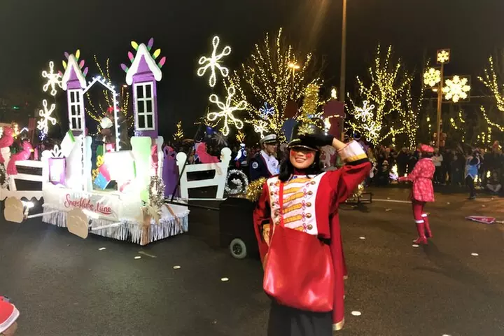 Christmas Lights and Snowflake Lane photo tour