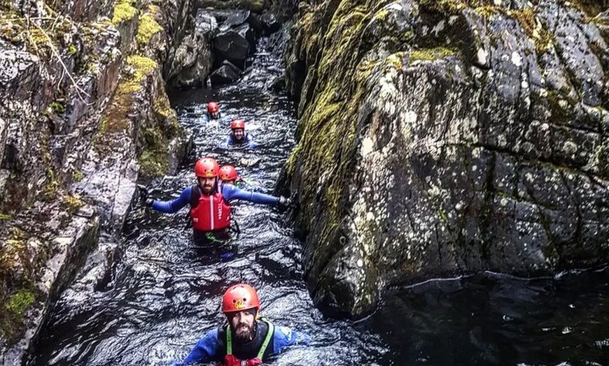 Image 4: Gorge Scrambling in Snowdonia